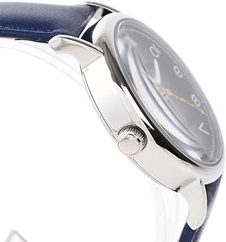 Amazon | [アンチクロックワイズ］逆回転腕時計 日本製クォーツ